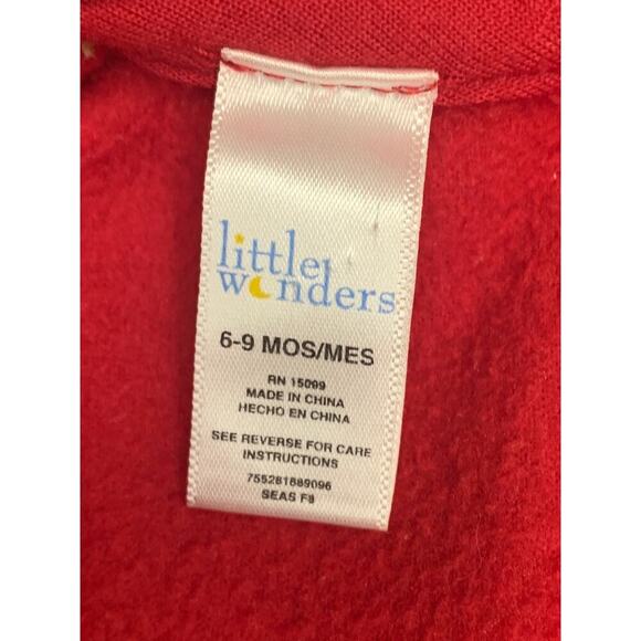 LITTLE WONDERS Unisex Kids Chili Pepper Costume / Size: 6-9 Months - Picture 2 of 9